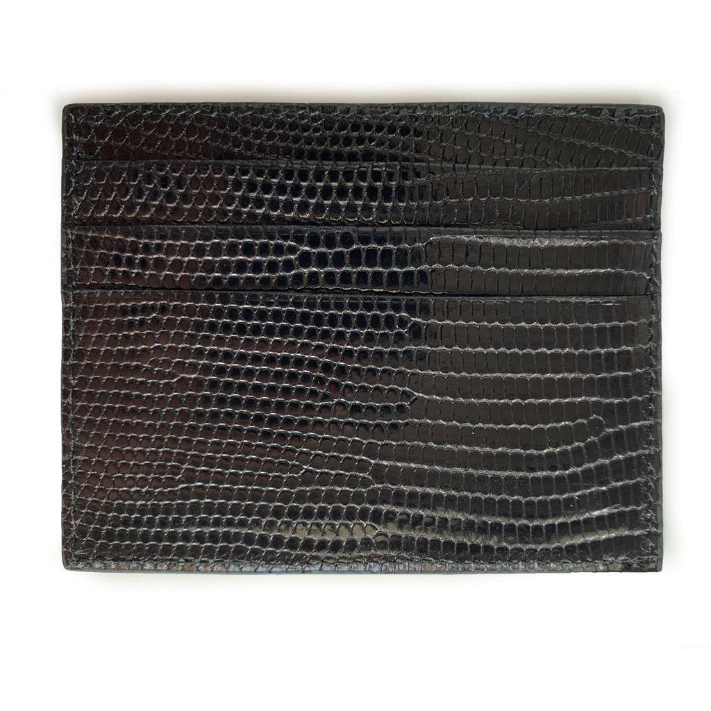 BLACK LIZARD CARDHOLDER By LAYKH