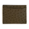 SERPENTINE GREY OSTRICH CARDHOLDER by LAYKH